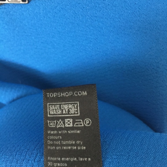 BLUE TOPSHOP DRESS - Picture 6 of 6